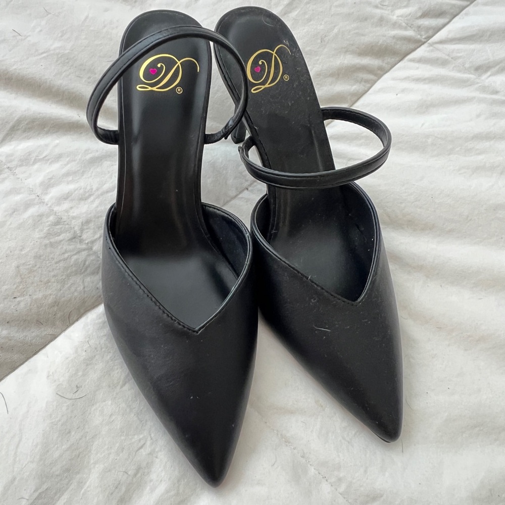 Elegant Black Women's Heels